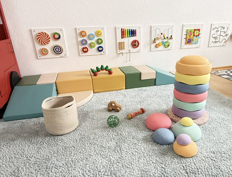 Interaktive Spielwand